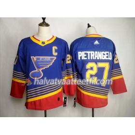 Miesten NHL St. Louis Blues Pelipaita Alex Pietrangelo 27 Adidas 90s Heritage Authentic